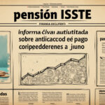 descubre toda la información actualizada sobre el anticipo del pago correspondiente a junio de 2025 para la pensión issste. asegúrate de estar al tanto de los últimos detalles y procedimientos para recibir tu pensión sin contratiempos.