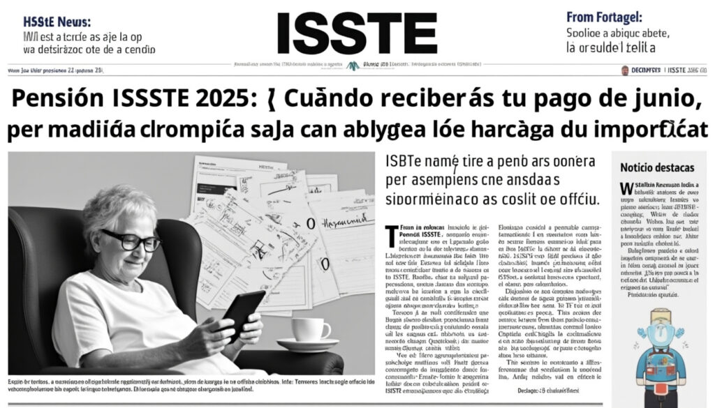 descubre cuándo recibirás el pago de junio de tu pensión issste 2025. entérate de las fechas clave y toda la información necesaria para estar al día con tus beneficios.