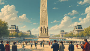 descubre la fascinante inscripción que rinde homenaje a ramsés ii en el emblemático obelisco de parís. un símbolo de la historia egipcia en el corazón de la ciudad luz.