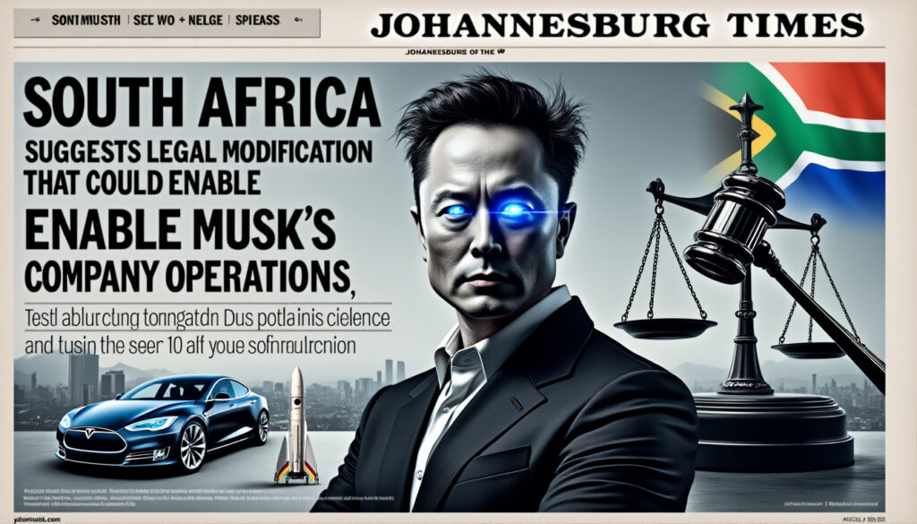 descubre cómo la reciente propuesta legal en sudáfrica podría permitir que las operaciones de la empresa de elon musk se hagan realidad, impulsando la innovación y el desarrollo tecnológico en el país.