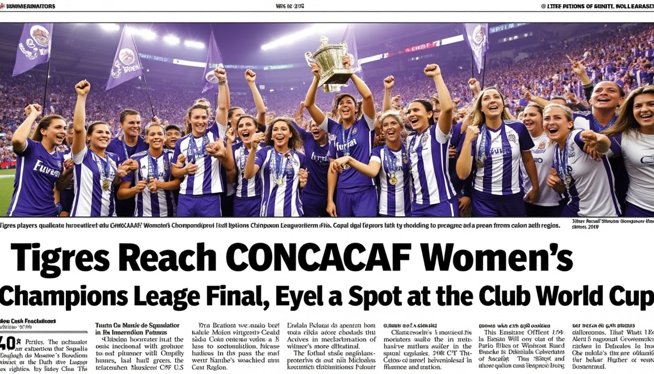 tigres femenil logra un hito al alcanzar la final de la concachampions y busca asegurar su presencia en el mundial de clubes. descubre su emocionante camino hacia la gloria en el fútbol femenino.