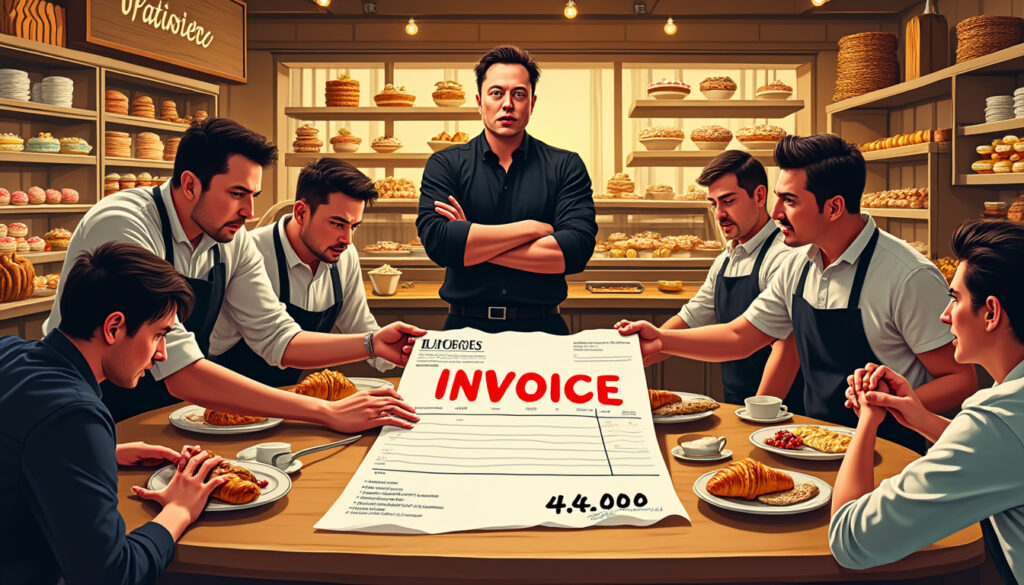 descubre cómo una panadería se encuentra en crisis tras recibir un pedido de 4.000 tartas impago, con la figura controvertida de elon musk como trasfondo de esta intrigante historia. ¿cuál será el desenlace de este dilema empresarial?