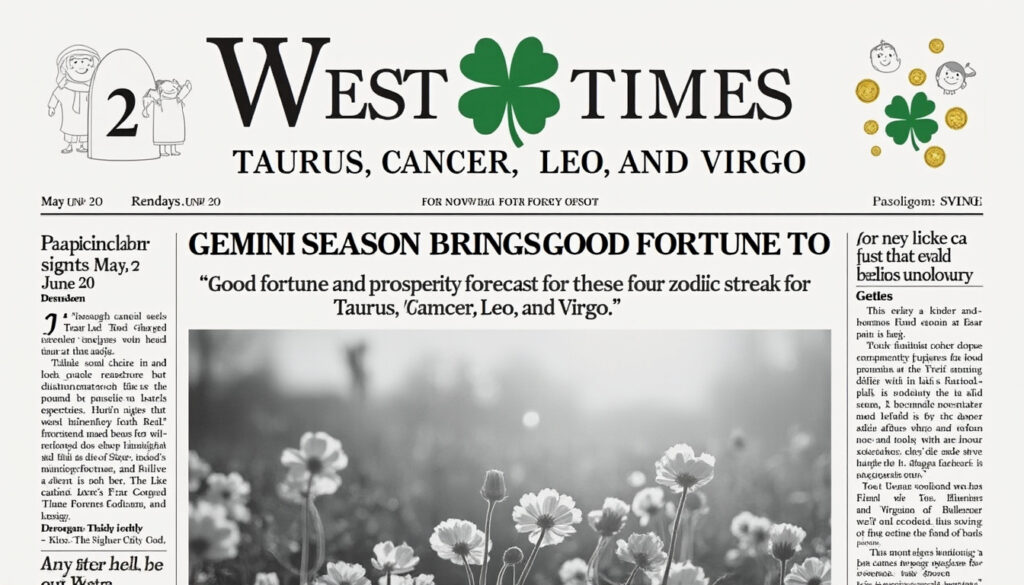 descubre cómo la temporada de géminis, que comienza el 20 de mayo, trae buena fortuna a cuatro signos del zodiaco. conoce cuáles son y cómo aprovechar al máximo esta energía positiva en tu vida.