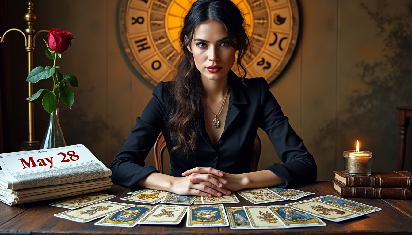 descubre lo que cada signo zodiacal debe saber sobre el 28 de mayo a través de las revelaciones de un experto lector de tarot. conoce cómo las energías astrales pueden influir en tu día y qué consejos recibirás según tu signo. ¡prepárate para aprovechar al máximo esta fecha especial!