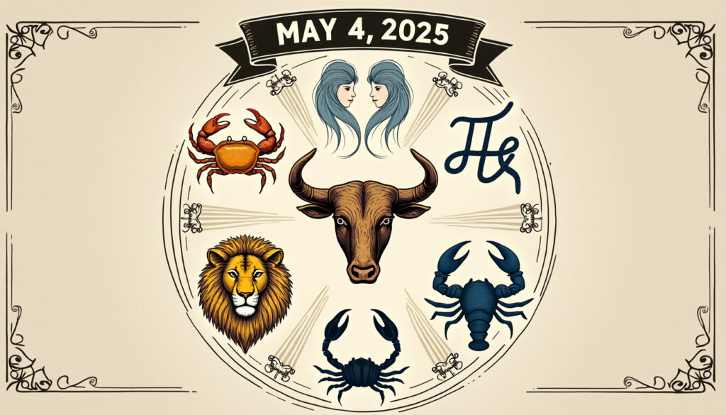 descubre cuáles son los 5 signos del zodiaco que disfrutarán de un horóscopo excepcionalmente positivo el 4 de mayo de 2025. ¡aprovecha las energías cósmicas a tu favor y entérate de lo que te depara el destino!