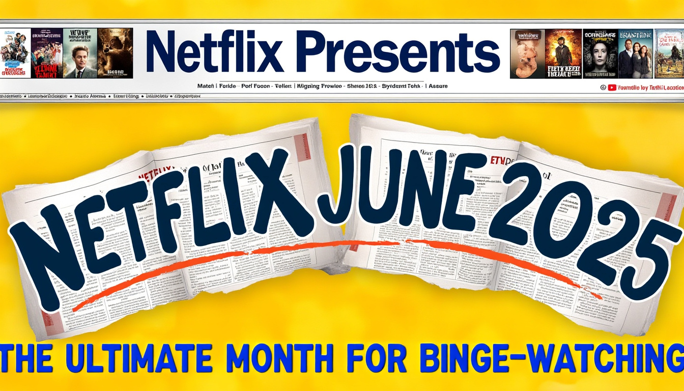 descubre las emocionantes novedades de netflix para junio de 2025. prepárate para disfrutar de nuevas series, películas y documentales que llegarán a la plataforma. ¡no te lo pierdas!