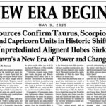 descubre cómo tres signos del zodiaco darán inicio a una nueva era silenciosa pero poderosa el 8 de mayo de 2025. aprende qué cambios traerán y cómo afectarán tu vida y energías a partir de ese día.