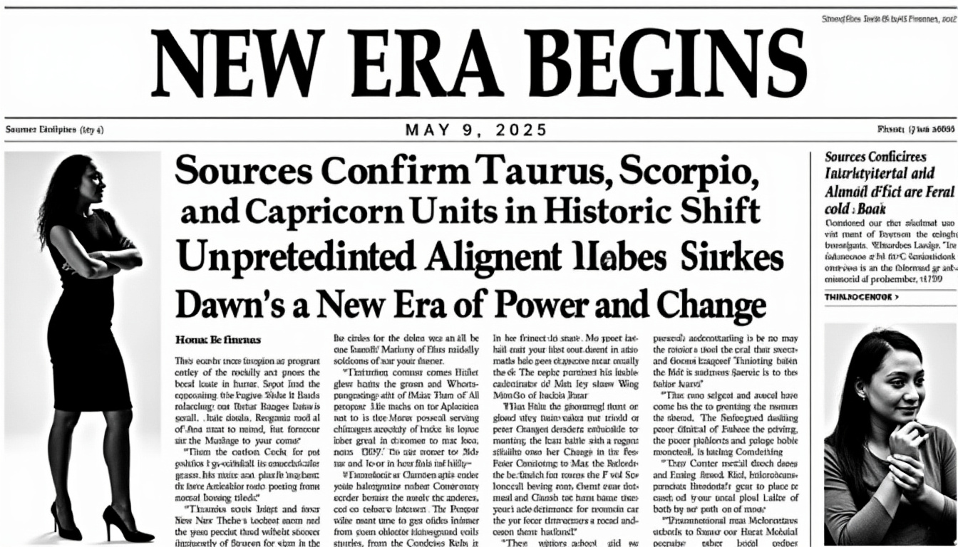 descubre cómo tres signos del zodiaco darán inicio a una nueva era silenciosa pero poderosa el 8 de mayo de 2025. aprende qué cambios traerán y cómo afectarán tu vida y energías a partir de ese día.