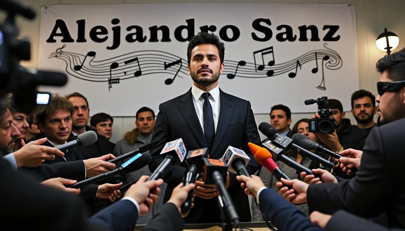 descubre cómo alejandro sanz enfrenta la controversia con una exfanática y aboga por la continuidad en su vida y carrera. una reflexión sobre el poder del perdón y la superación personal.