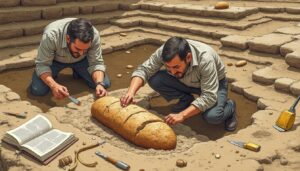 descubre el fascinante hallazgo de arqueólogos que encontraron un pan de 5.000 años de antigüedad. conoce cómo lograron reproducirlo utilizando una técnica innovadora que revela los secretos de la alimentación ancestral.
