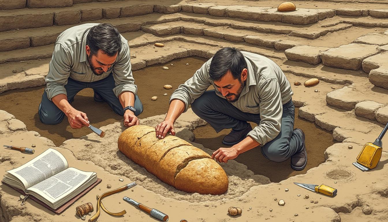 descubre el fascinante hallazgo de arqueólogos que encontraron un pan de 5.000 años de antigüedad. conoce cómo lograron reproducirlo utilizando una técnica innovadora que revela los secretos de la alimentación ancestral.