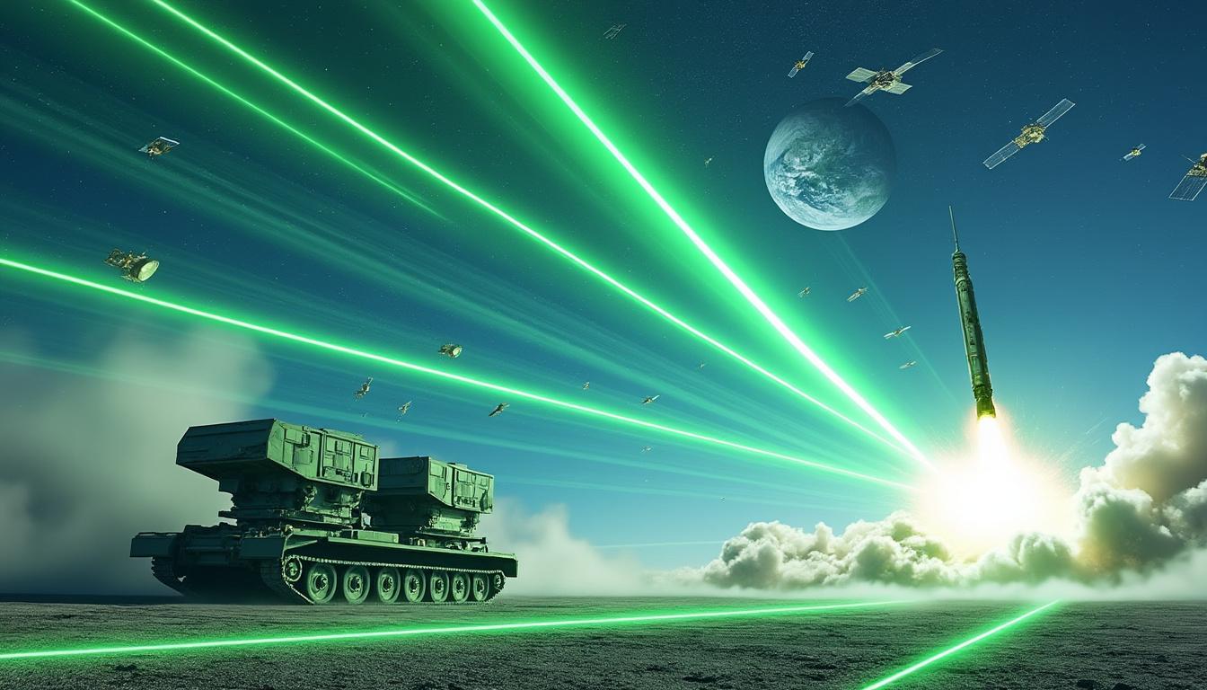 descubre cómo china está utilizando tecnología de rayos láser para interrumpir los satélites starlink de elon musk, explorando las implicaciones geopolíticas y tecnológicas de esta estrategia en el ámbito de las comunicaciones espaciales.