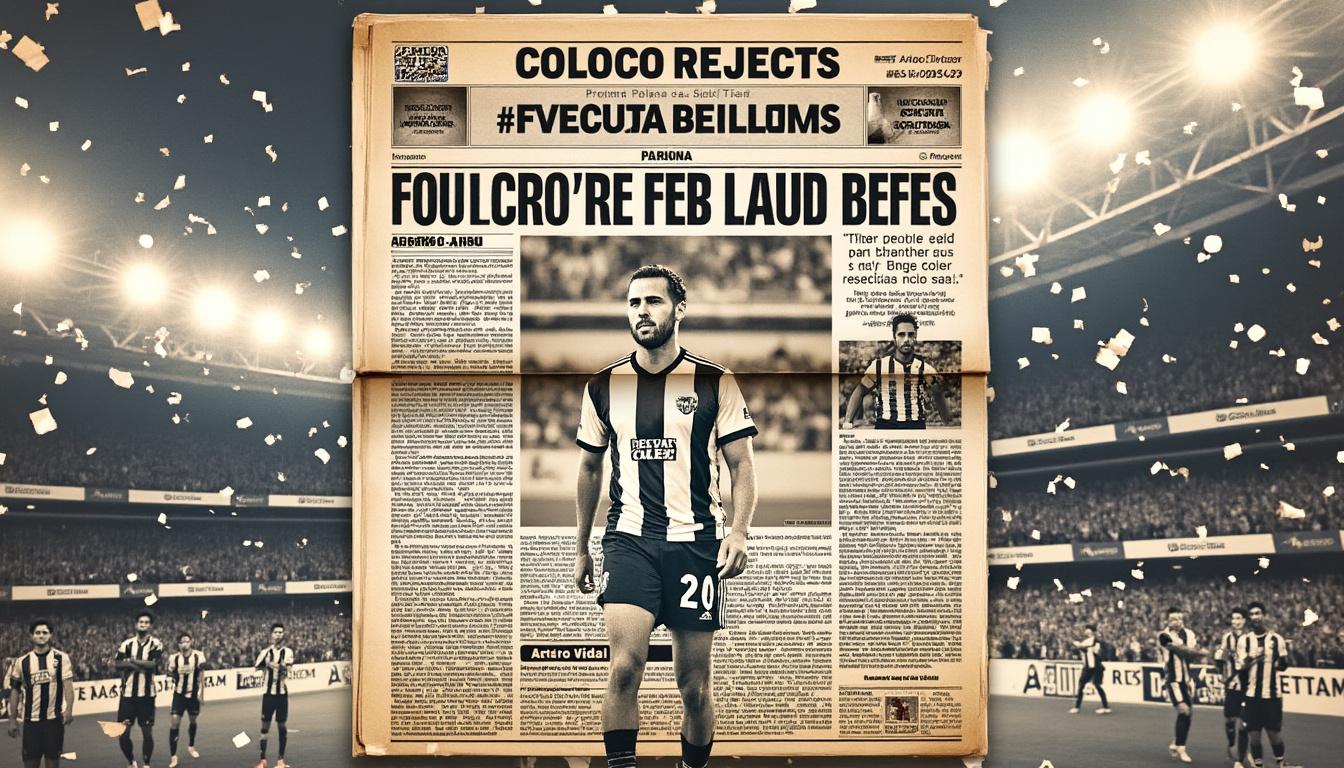 colo colo rechaza la oferta de pachuca por arturo vidal, mostrando su firme compromiso con el icónico jugador chileno. descubre los detalles de esta decisión y su impacto en el futuro del club y el mediocampista.