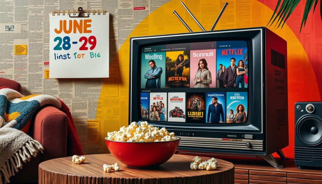 explora nuestra selección de las mejores películas y series de netflix para un fin de semana inolvidable este 28 y 29 de junio. encuentra recomendaciones que te harán vibrar y disfrutar al máximo de tu tiempo libre.