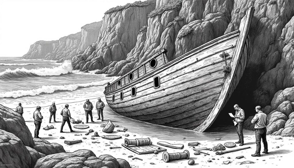 descubre los fascinantes restos de un barco que podrían pertenecer al célebre capitán inglés james cook. sumérgete en la historia marítima y los misterios de la exploración con este hallazgo arqueológico que promete revelar secretos del pasado.