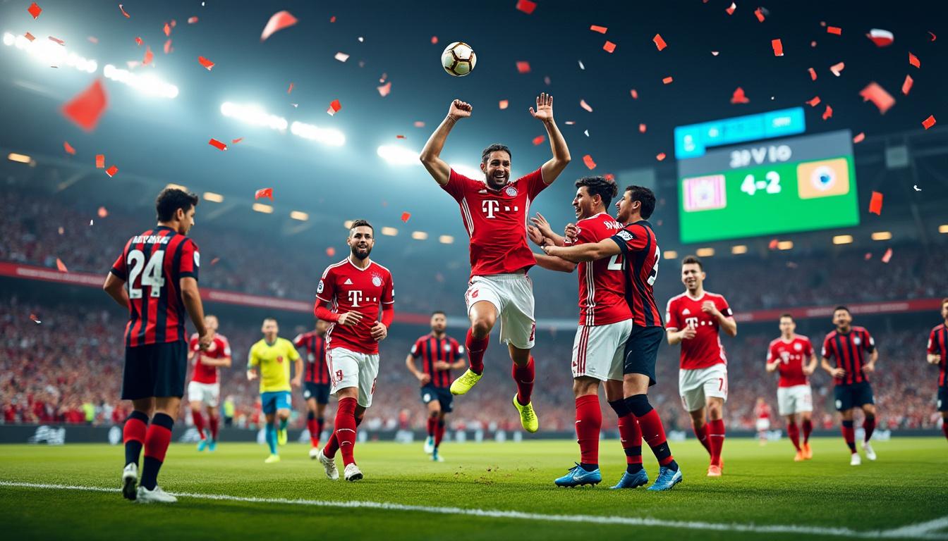 descubre cómo el bayern múnich desbarató las ilusiones del flamengo al vencerlo 4-2 en el mundialito, asegurando su lugar en la historia del fútbol. un emocionante encuentro que dejó a los aficionados al borde de sus asientos.