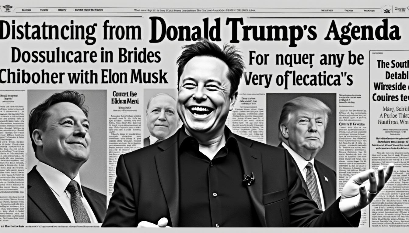 descubre cómo elon musk respalda a doge, llamándolo 'el chivo expiatorio de todo', mientras se aleja de la agenda de trump. un análisis profundo de su influencia en el mundo de las criptomonedas y su postura política.