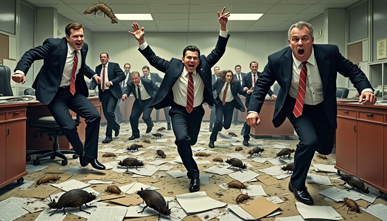 descubre la sorprendente historia de los empleados de musk que abandonaron la oficina de washington debido a una infestación de cucarachas, ratas y marihuana. ¿qué les llevó a esta drástica decisión? analizamos las consecuencias y el impacto en la empresa.