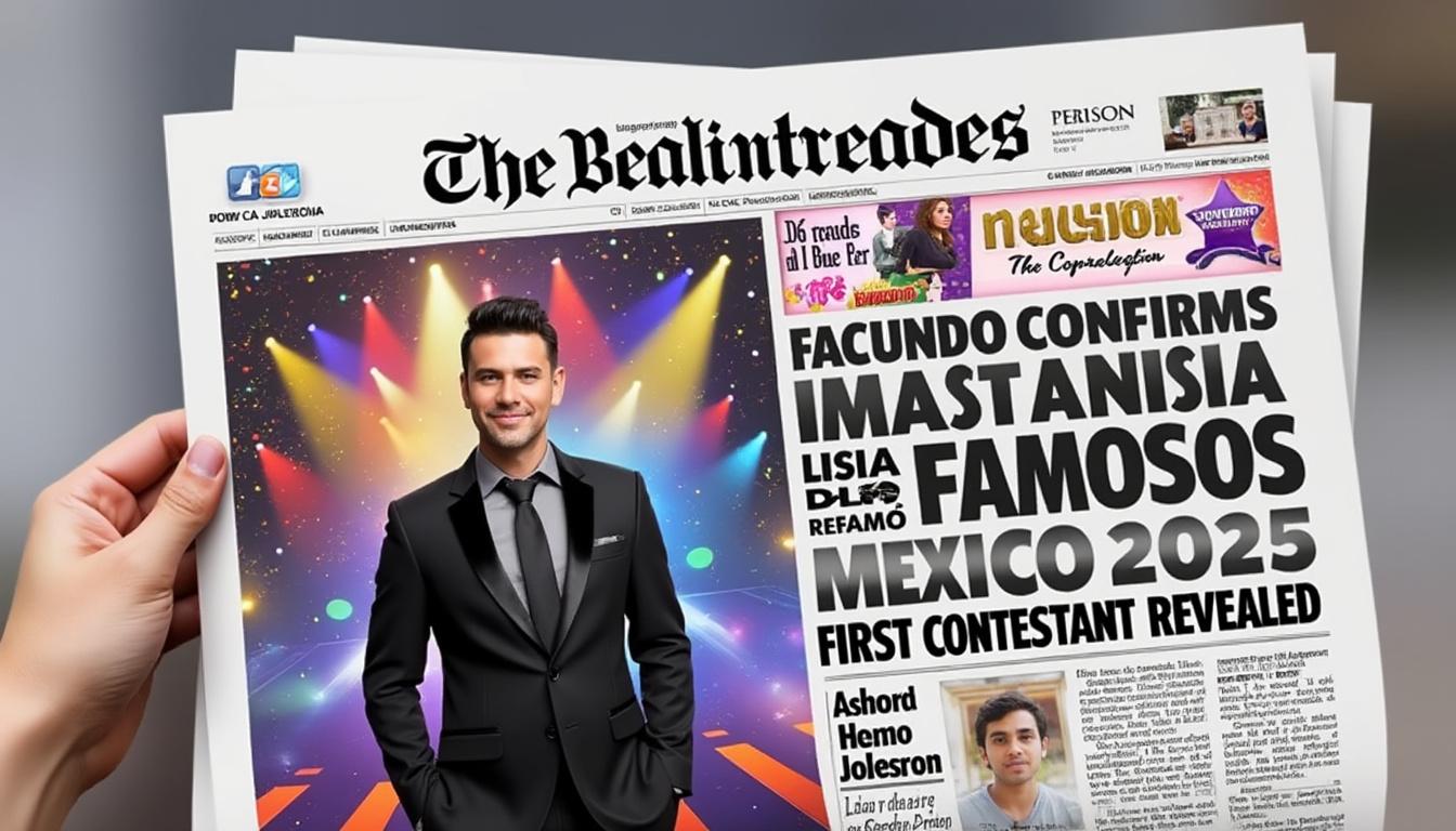 facundo ha confirmado su esperado regreso a la casa de los famosos méxico 2025, convirtiéndose en el primer concursante revelado. ¡no te pierdas las sorpresas y retos que traerá este icónico programa de telerrealidad!