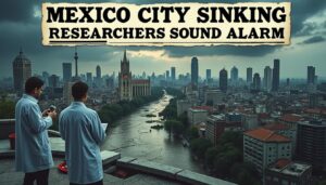 descubre el alarmante fenómeno del hundimiento de la ciudad de méxico, que se encuentra disminuyendo entre 10 y 30 centímetros cada año, según investigadores mexicanos. conoce las causas, consecuencias y qué se está haciendo para enfrentar esta crisis urbana.
