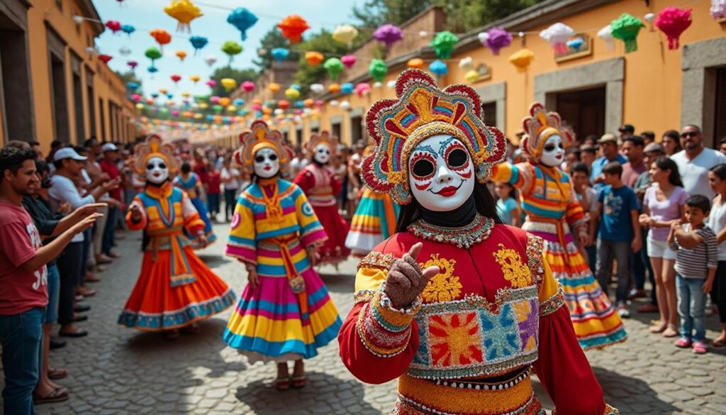 descubre la fascinante exposición cultural 'locos' en san miguel de allende, que rinde homenaje a las ricas tradiciones de la región a través de colores vibrantes, danzas y la esencia de la cultura local.