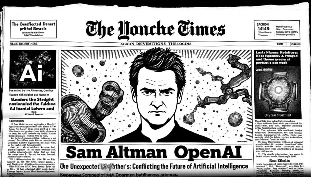 descubre los detalles tras la sorpresiva salida de sam altman de openai y cómo este conflicto podría definir el futuro de la inteligencia artificial. análisis sobre las implicaciones y reacciones en el sector tecnológico.