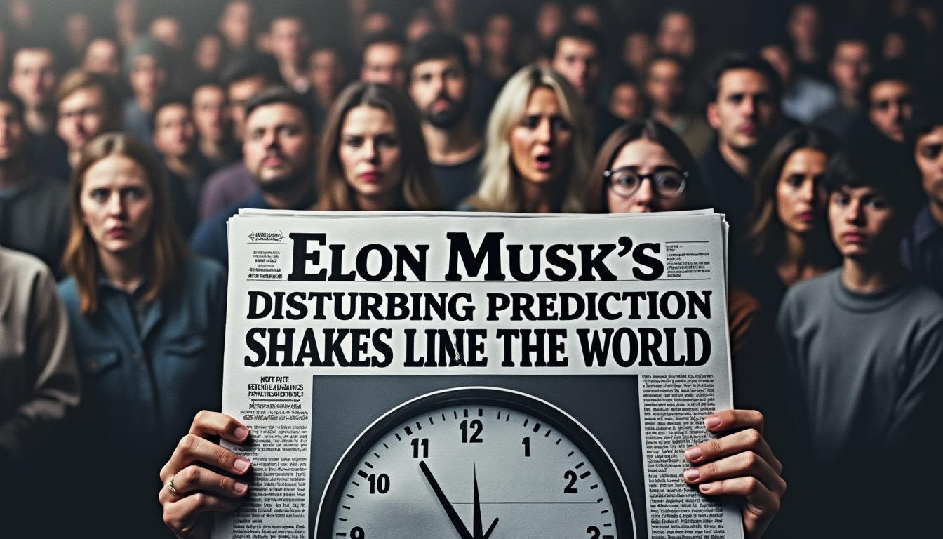 descubre la alarmante predicción de elon musk sobre una inminente crisis global. ¿qué consecuencias nos esperan? entérate de cómo esta declaración está resonando en el mundo y qué medidas se están considerando para enfrentar esta severa amenaza.