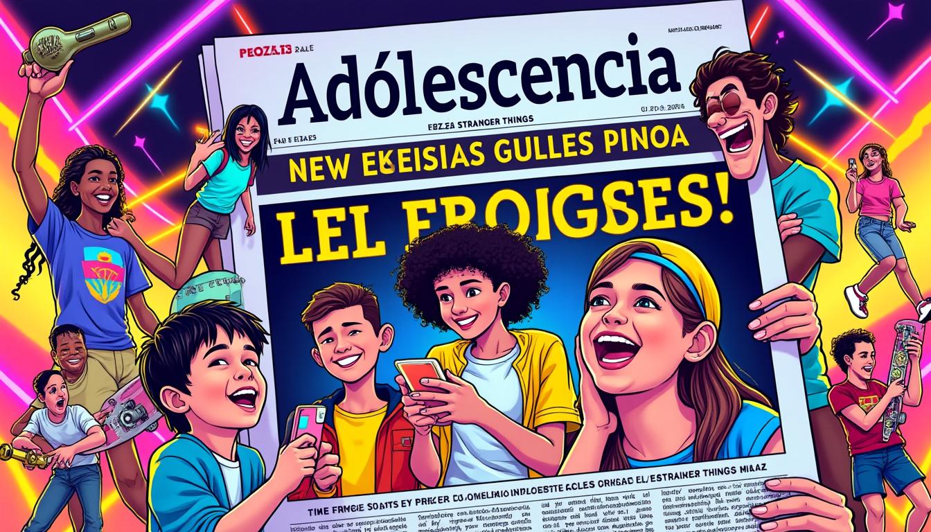 descubre cómo 'adolescencia' se convierte en un fenómeno en netflix, superando a 'stranger things' y capturando la atención del público con su trama cautivadora y personajes inolvidables.