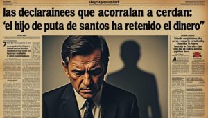 descubre las controversiales declaraciones de cerdán sobre santos en este artículo. conoce los detalles de la acusación que sacude el ambiente político y financiero, y cómo esta situación podría afectar a ambos personajes.