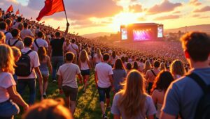 descubre cómo los apasionados fans de coldplay se unieron para escalar un cerro y disfrutar de un concierto inolvidable con boletos gratuitos. una experiencia única llena de música y emociones.
