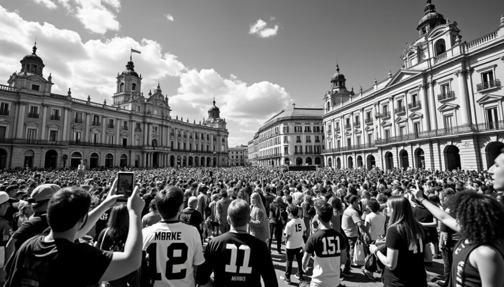 descubre cómo madrid se prepara para atraer a turistas estadounidenses con la emoción de la nfl. un viaje lleno de cultura, deporte y entretenimiento te espera en la capital española.