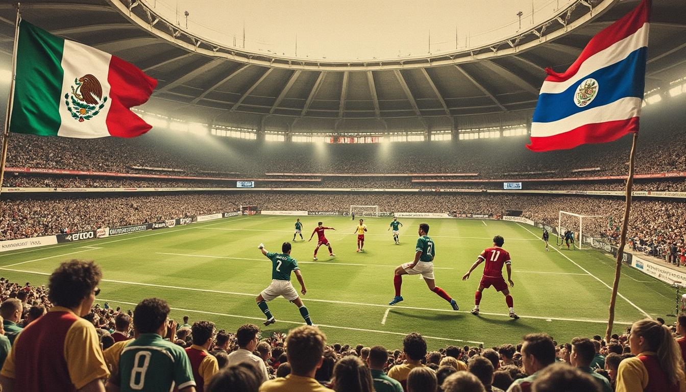 descubre la fascinante historia y los emocionantes detalles de los encuentros entre méxico y costa rica en la copa oro. revive los momentos más destacados y las rivalidades apasionantes que han marcado el fútbol de la región.