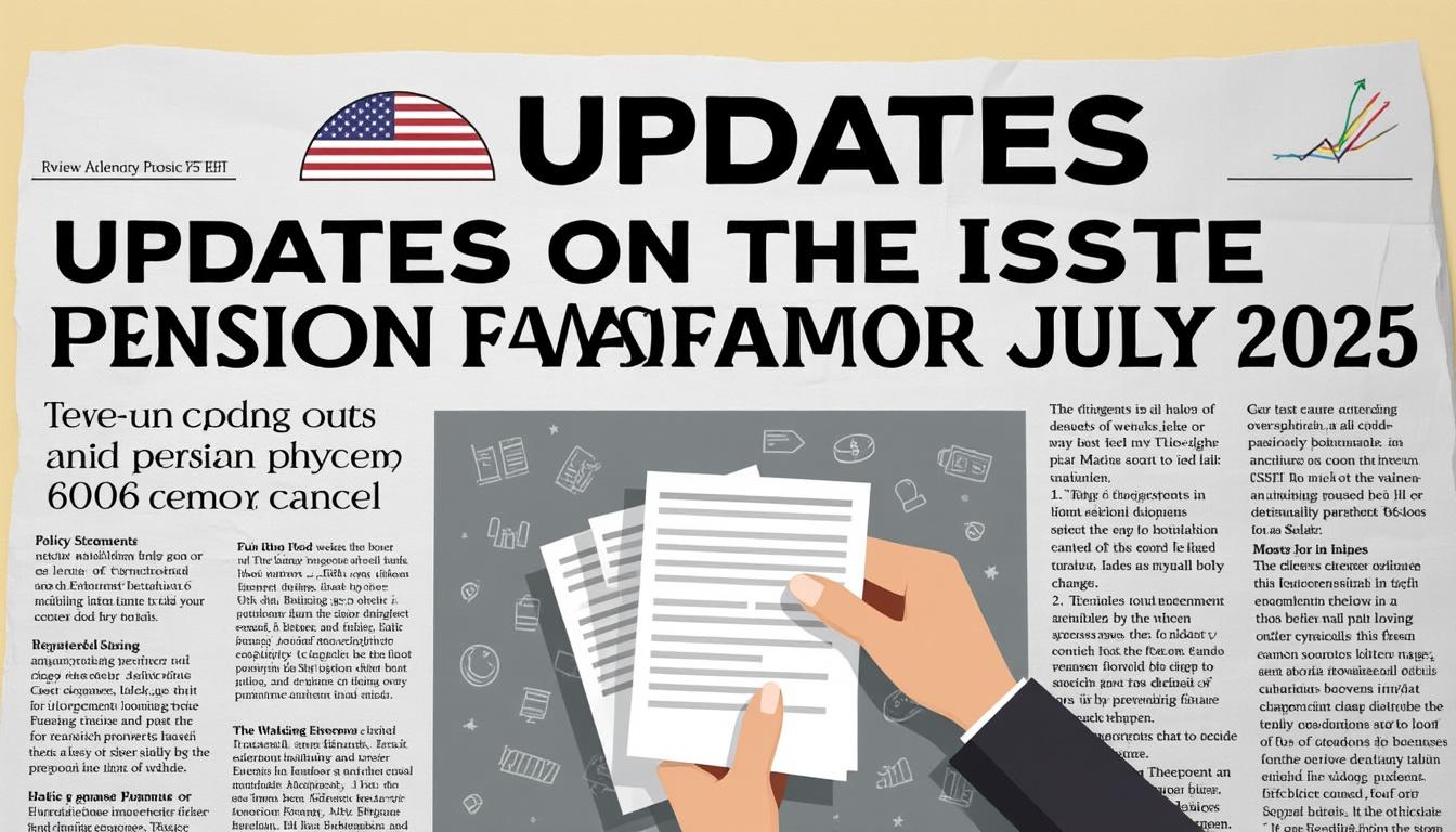 descubre las últimas novedades sobre el pago de la pensión issste correspondiente a julio de 2025. infórmate sobre fechas, montos y procedimientos para asegurar que recibas tu pensión a tiempo.