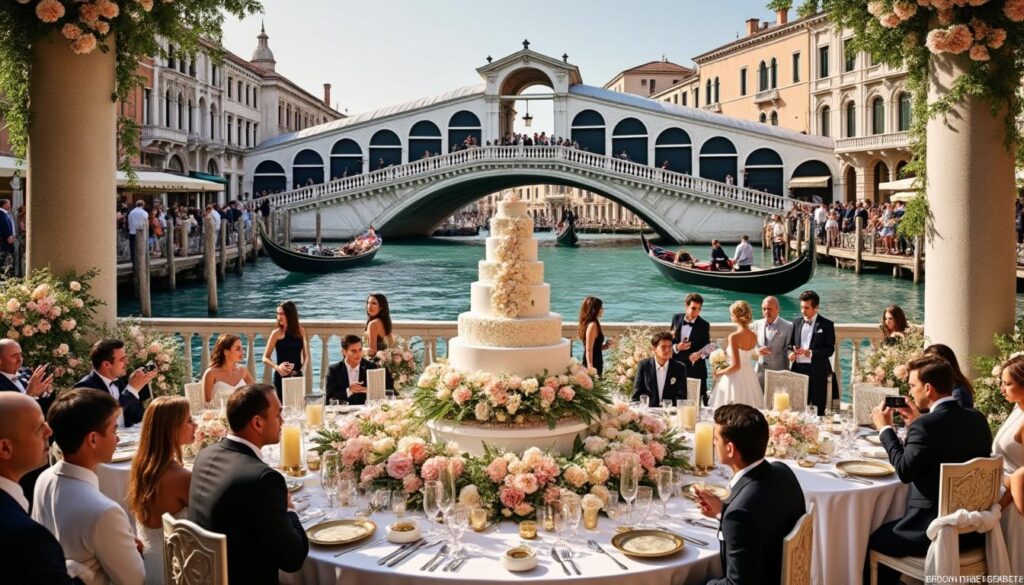 descubre cómo jeff bezos y lauren sánchez celebran su unión en una mágica boda de tres días en venecia. detalles exclusivos, momentos inolvidables y la belleza de la ciudad de los canales en su gran día.