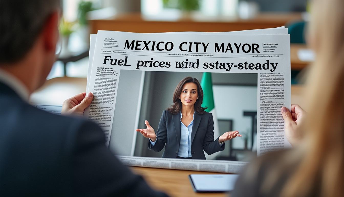 sheinbaum confirma que los precios de los combustibles en méxico se mantendrán estables a pesar de la crisis en el medio oriente, asegurando tranquilidad a los consumidores ante el contexto internacional.