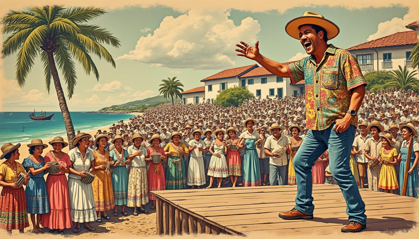 descubre la fascinante trayectoria de tico mendoza, un comediante que ha sabido capturar y celebrar la riqueza cultural de costa chica. a través de su humor genuino, rinde homenaje a las tradiciones y costumbres de esta región, llevando su alegría a un público diverso y enamorando a todos con su carisma.