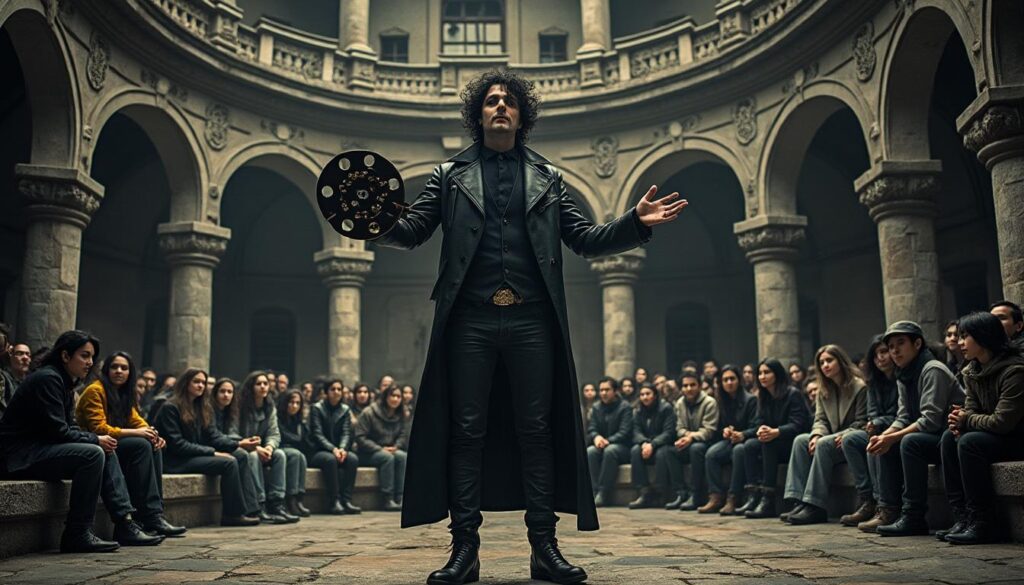 descubre cómo tim burton comparte su pasión por el cine en el impresionante panteón de méxico, una experiencia única que combina arte, cultura y la visión singular del célebre director.