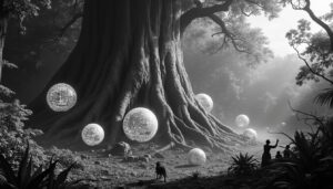 descubre el misterio que envuelve la caída de un árbol en el amazonas, desvelando siete grandes esferas que pertenecen a una civilización avanzada olvidada. una historia fascinante de arqueología y secretos ocultos en la selva.