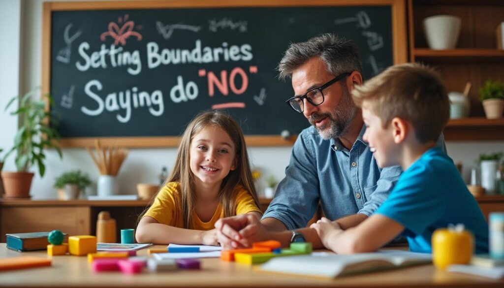 descubre cómo un neuropsicólogo aplica su enfoque educativo para formar a sus hijos en la importancia de establecer límites y aprender a decir no, fomentando su autonomía y bienestar emocional.