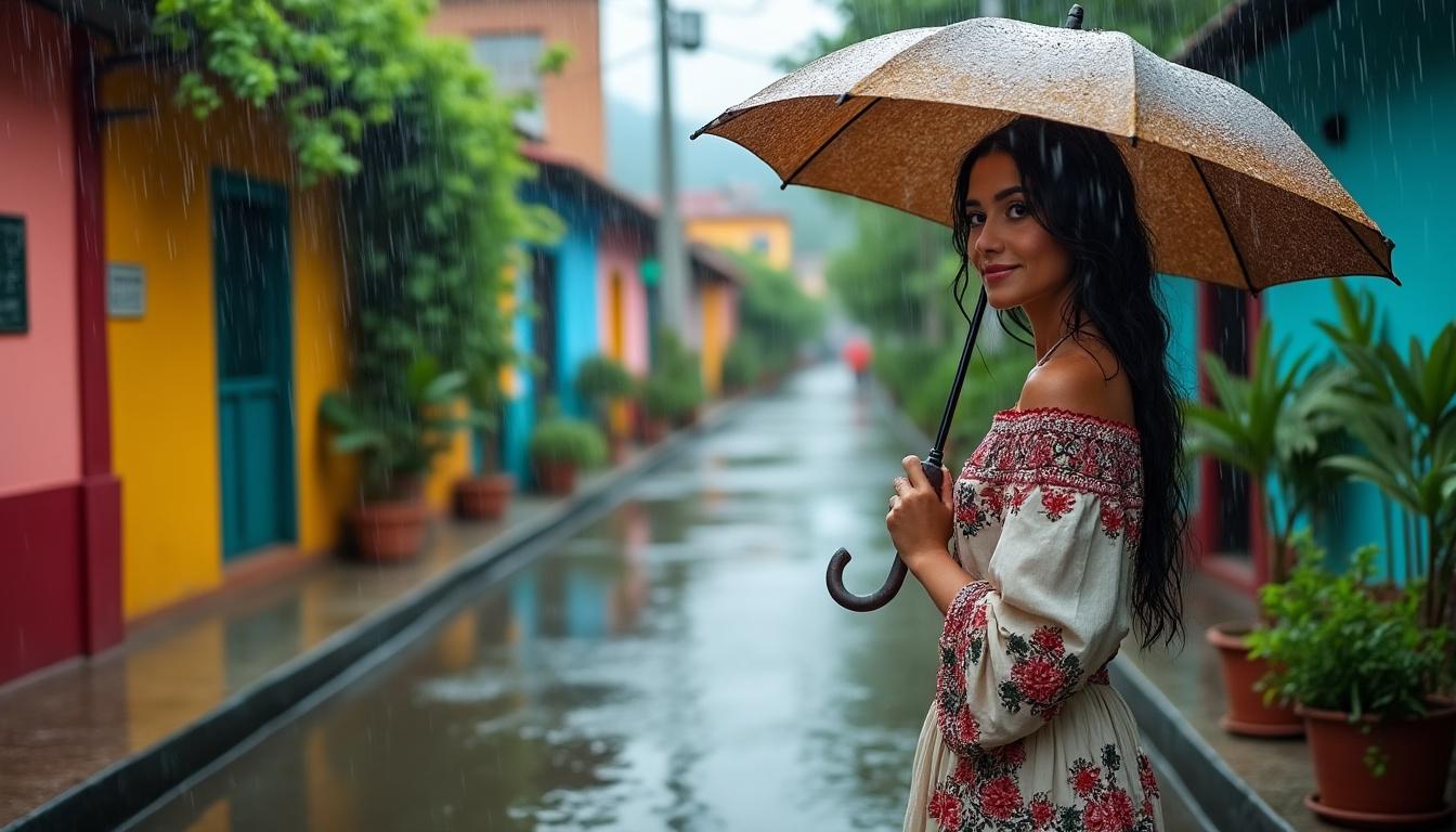 descubre la experiencia de una española en méxico mientras narra su adaptación a la inusitada temporada de lluvias de tres meses. un relato conmovedor que refleja los desafíos y las sorpresas de vivir en un nuevo país.