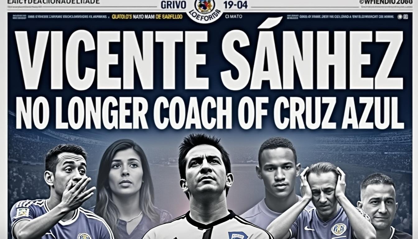 vicente sánchez ha dejado de ser el entrenador de cruz azul, marcando un nuevo capítulo en la historia del club. descubre las razones detrás de esta decisión y qué significa para el futuro del equipo.