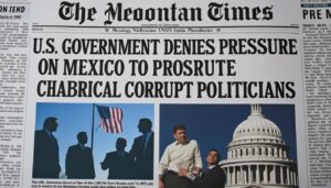 estados unidos desmiente rumores sobre presiones ejercidas a méxico para enjuiciar a políticos corruptos, aclarando su postura y reafirmando la soberanía del país en la lucha contra la corrupción.