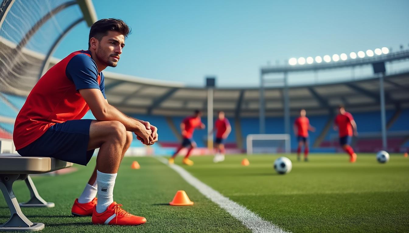 aimar oroz sigue su proceso de recuperación tras un esguince y no se incorpora a los entrenamientos del osasuna. descubre los detalles de su avance y cómo afecta al equipo en esta temporada.
