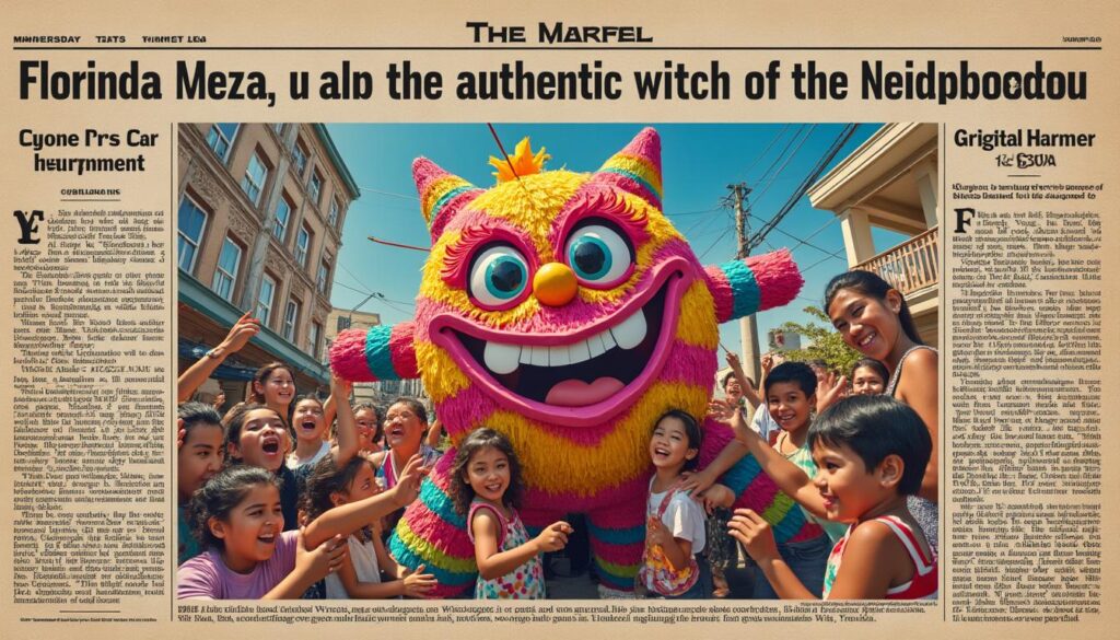 descubre la piñata inspirada en florinda meza que ha revolucionado las redes sociales. conocida como 'la auténtica bruja de la vecindad', esta divertida creación ha desatado risas y nostalgia entre los fans. ¡no te pierdas la locura que ha generado!