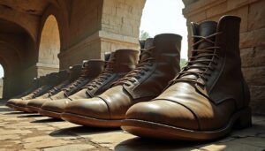 descubre el fascinante hallazgo de ocho enormes zapatos en un antiguo fuerte romano en inglaterra. este sorprendente descubrimiento arqueológico revela secretos sobre la vida en la era romana y asombra a expertos e investigadores. ¡infórmate sobre este evento histórico!