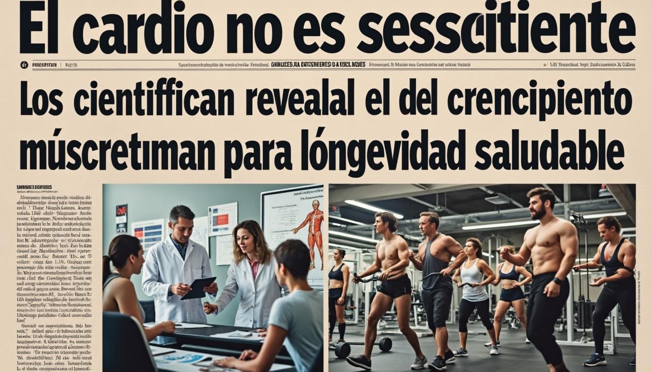 descubre por qué el cardio solo no es suficiente para una vida larga y saludable. científicos revelan el secreto del crecimiento muscular y su impacto en la longevidad. aprende a optimizar tu rutina de ejercicios para mejorar tu salud.
