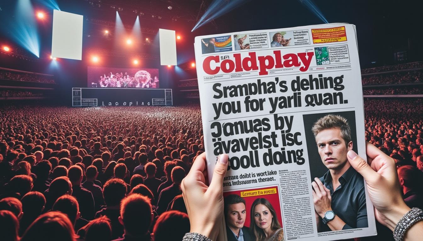 el vocalista de coldplay lanzó una significativa advertencia a sus seguidores sobre los riesgos de la 'kiss cam', justo antes de que se produjera un momento cargado de tensión que podría haber revelado una posible infidelidad.