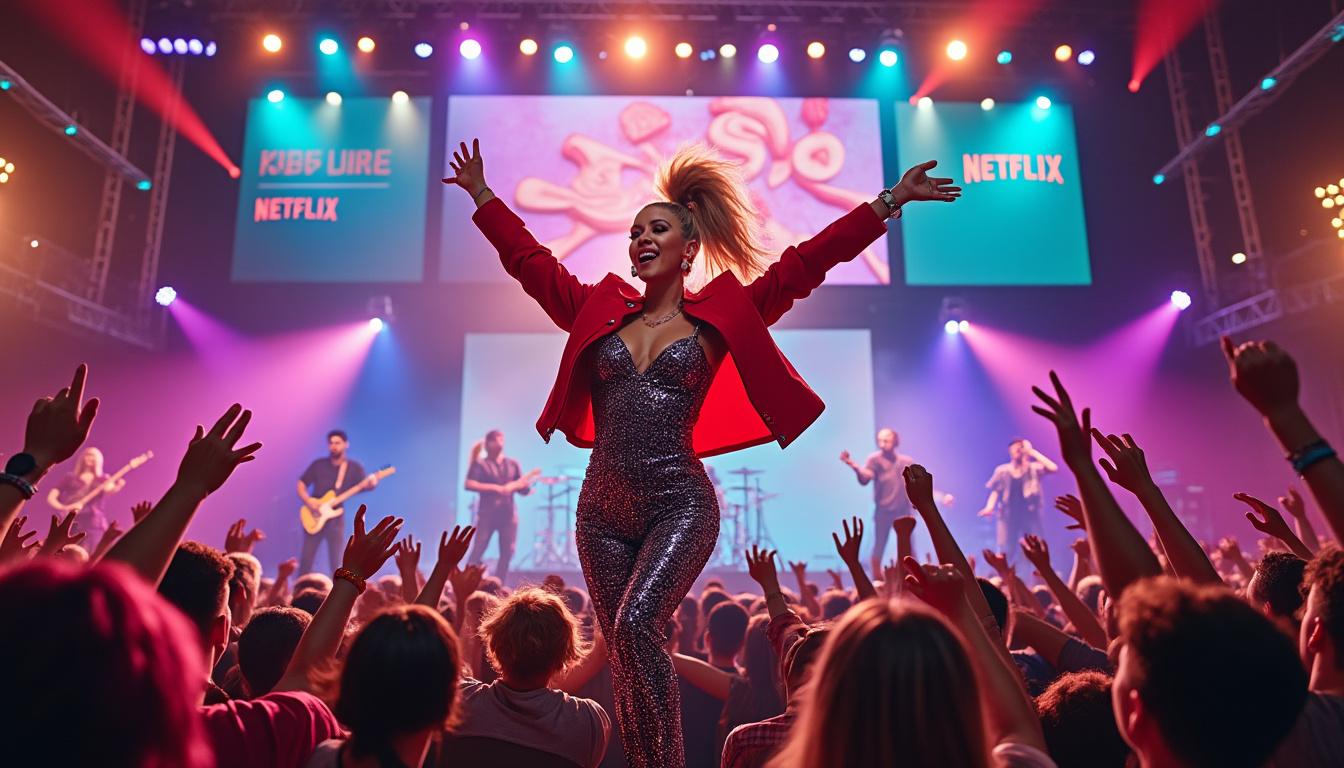 fergie sorprende de nuevo al reimaginar su icónica canción 'london bridge' en una emocionante colaboración con netflix. descubre cómo esta nueva versión combina su estilo único con la innovadora narrativa de la plataforma de streaming.