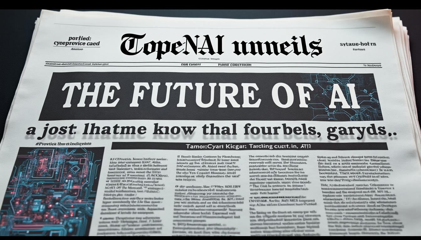 descubre cómo gpt-5 revolucionará el mundo de la inteligencia artificial con su lanzamiento inminente. openai ha anunciado la fecha de lanzamiento de esta innovadora tecnología que promete transformar el panorama actual. ¡no te lo pierdas!