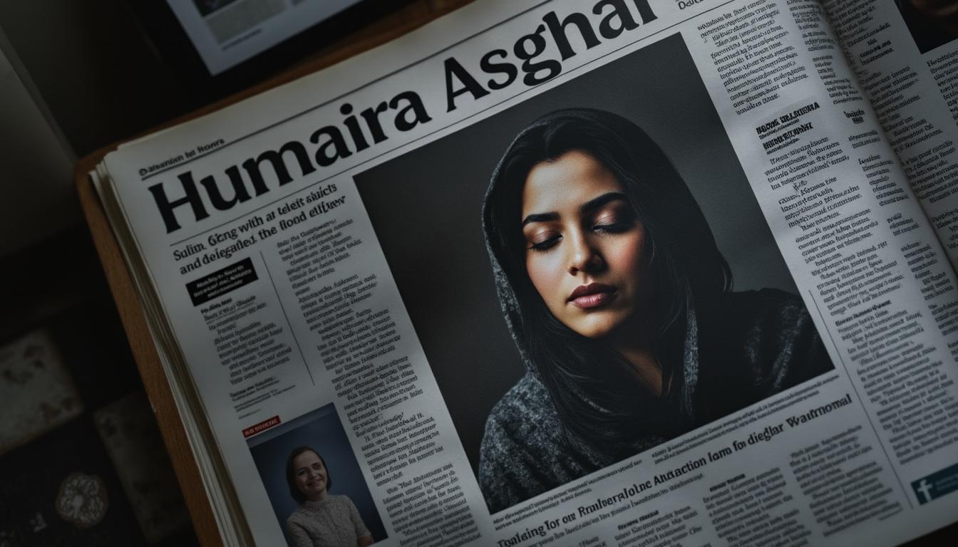 humaira asghar, la talentosa actriz, fue encontrada sin vida en su residencia, generando conmoción en el mundo del espectáculo tras varios meses de incertidumbre. conoce los detalles de su trágica desaparición y su legado en la industria cinematográfica.